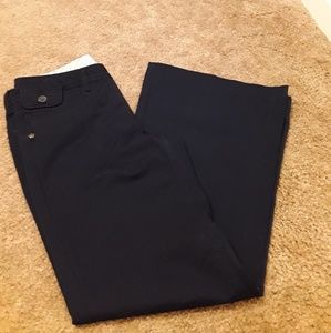 Limited Too navy pants flat front chinos size 10.5